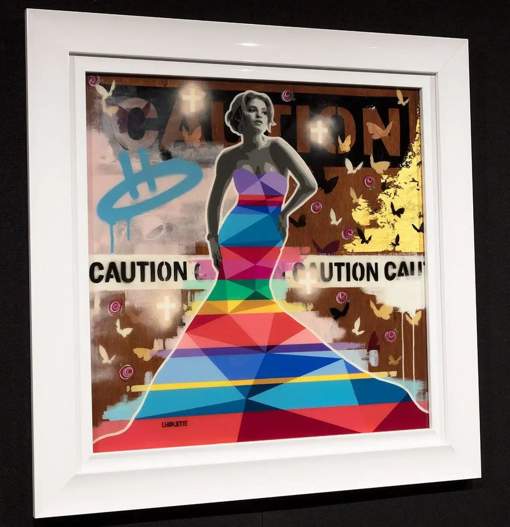 Up Dressed - Original - SOLD by artist Lhouette - Wyecliffe Galleries