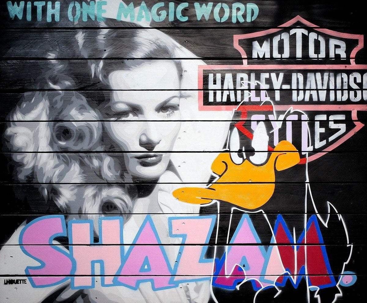 Veronica - Shazam - SOLD by artist Lhouette - Wyecliffe Galleries