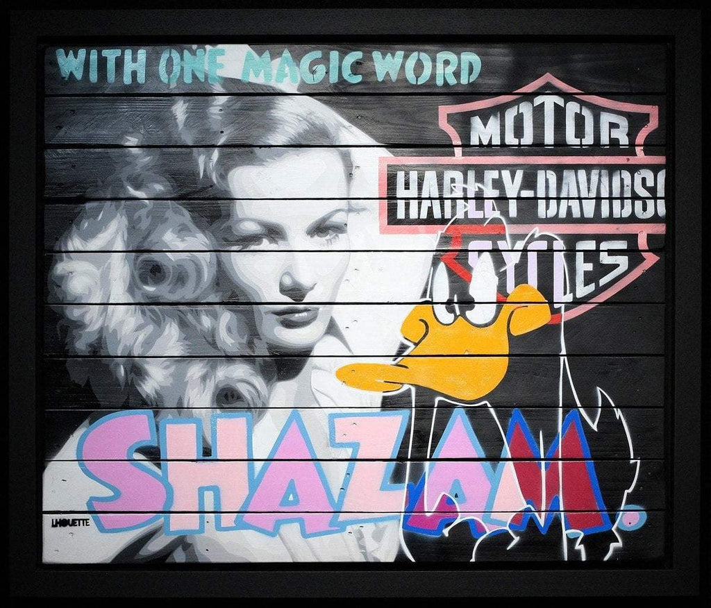 Veronica - Shazam - SOLD by artist Lhouette - Wyecliffe Galleries