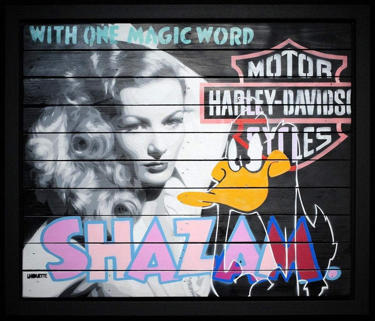 Veronica - Shazam - SOLD by artist Lhouette - Wyecliffe Galleries