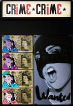 Wanted - Video Heaven - Original - SOLD by artist Lhouette - Wyecliffe Galleries