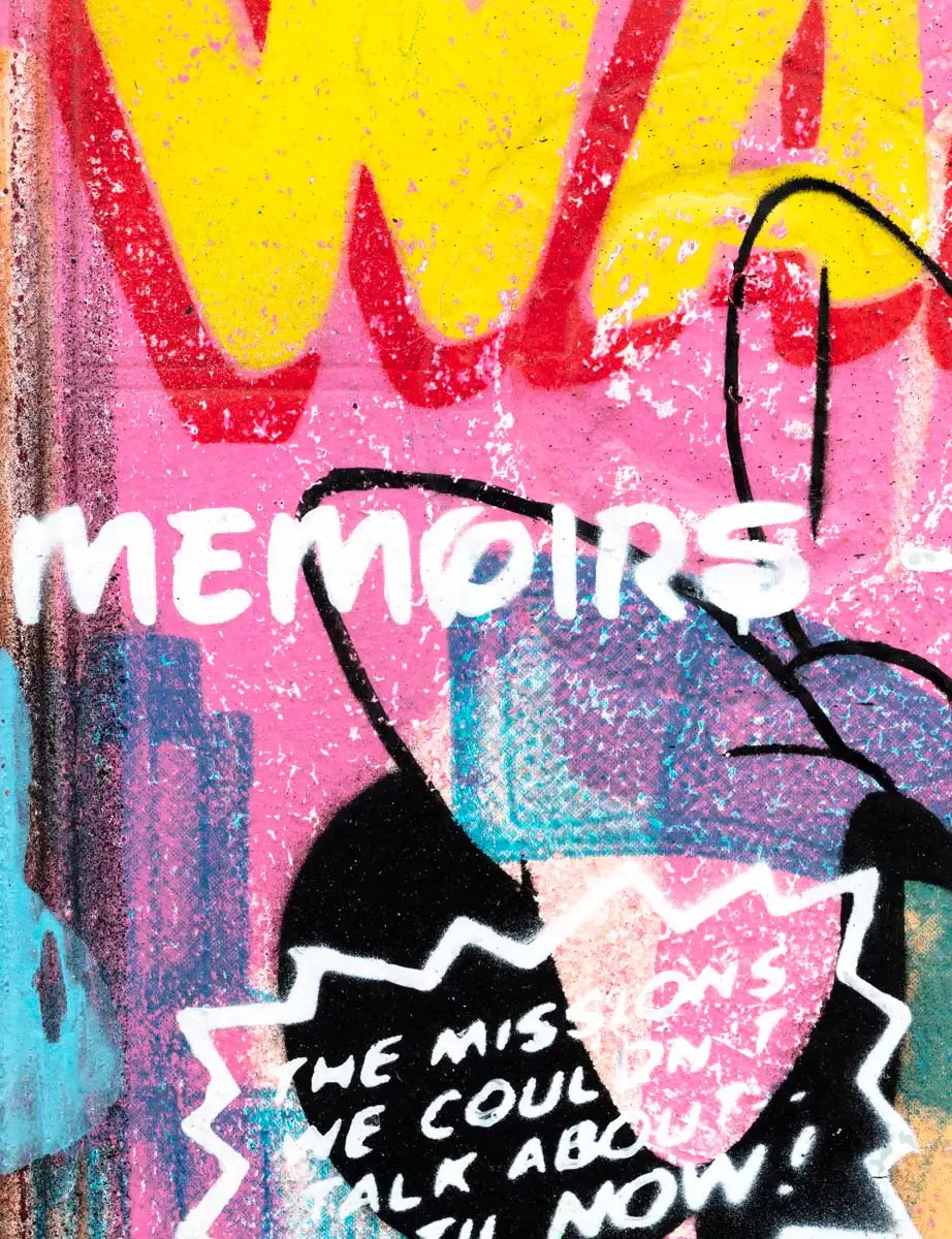 War Memoirs Vol 2 - Original - SOLD by artist Lhouette - Wyecliffe Galleries