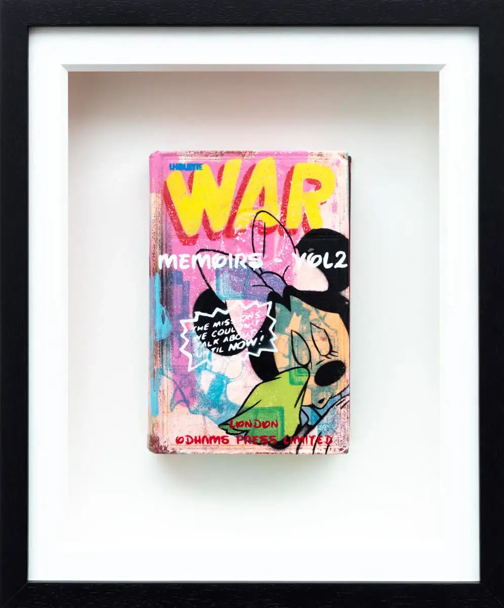 War Memoirs Vol 2 - Original - SOLD by artist Lhouette - Wyecliffe Galleries