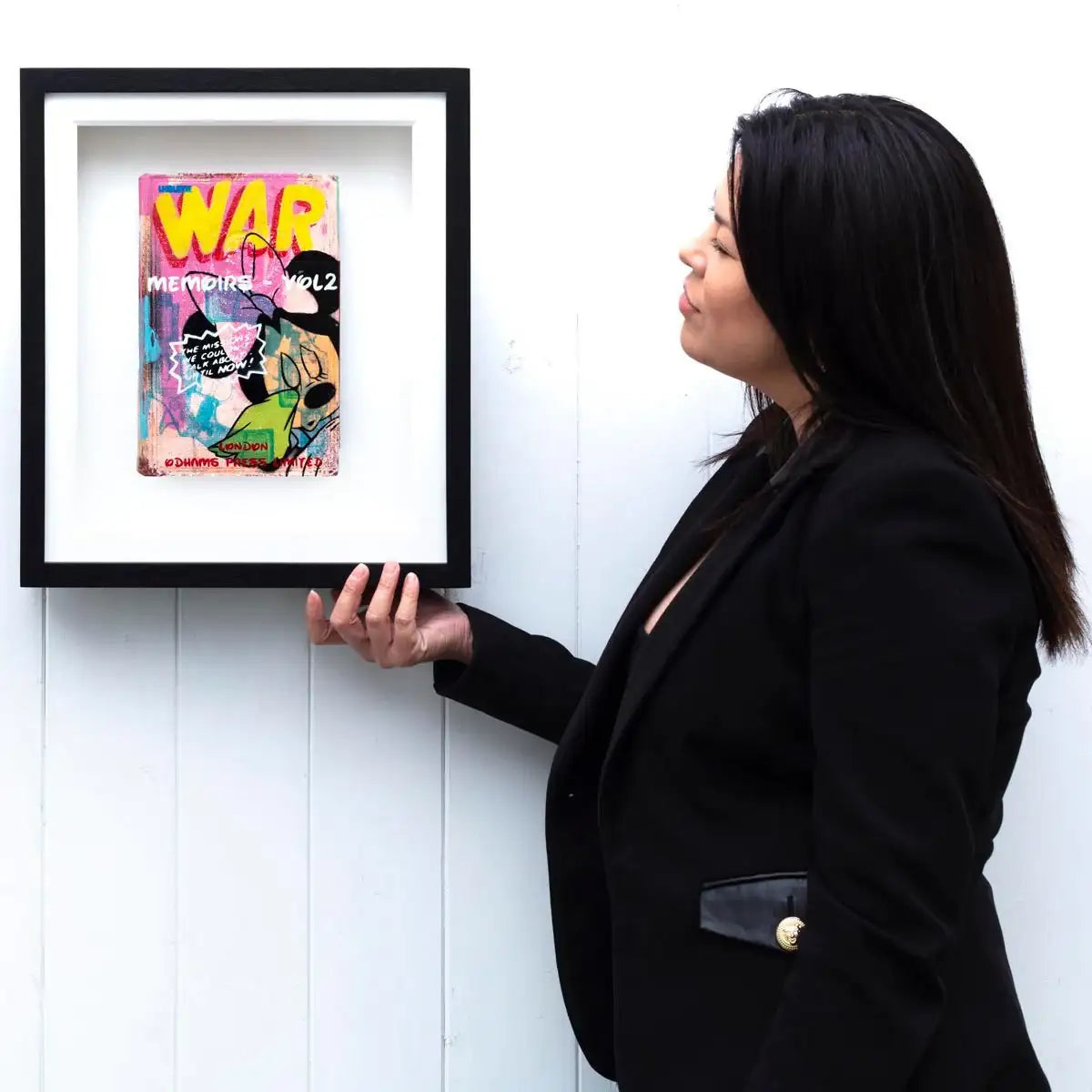 War Memoirs Vol 2 - Original - SOLD by artist Lhouette - Wyecliffe Galleries