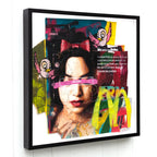 We Use Cookies - Original by artist Lhouette - Wyecliffe Galleries