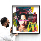 We Use Cookies - Original by artist Lhouette - Wyecliffe Galleries