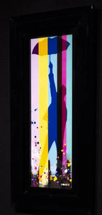 Weather Girl & Weather Man - Matching Edition Set - SOLD by artist Lhouette - Wyecliffe Galleries