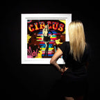 Welcome to the Circus - Edition - SOLD by artist Lhouette - Wyecliffe Galleries