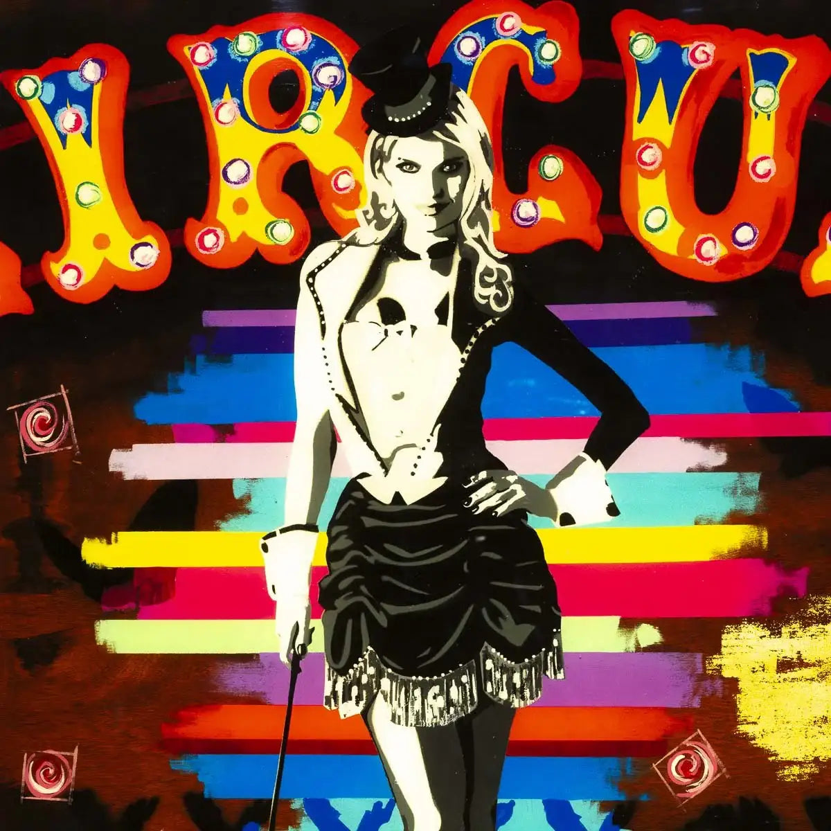 Welcome to the Circus - Edition - SOLD by artist Lhouette - Wyecliffe Galleries