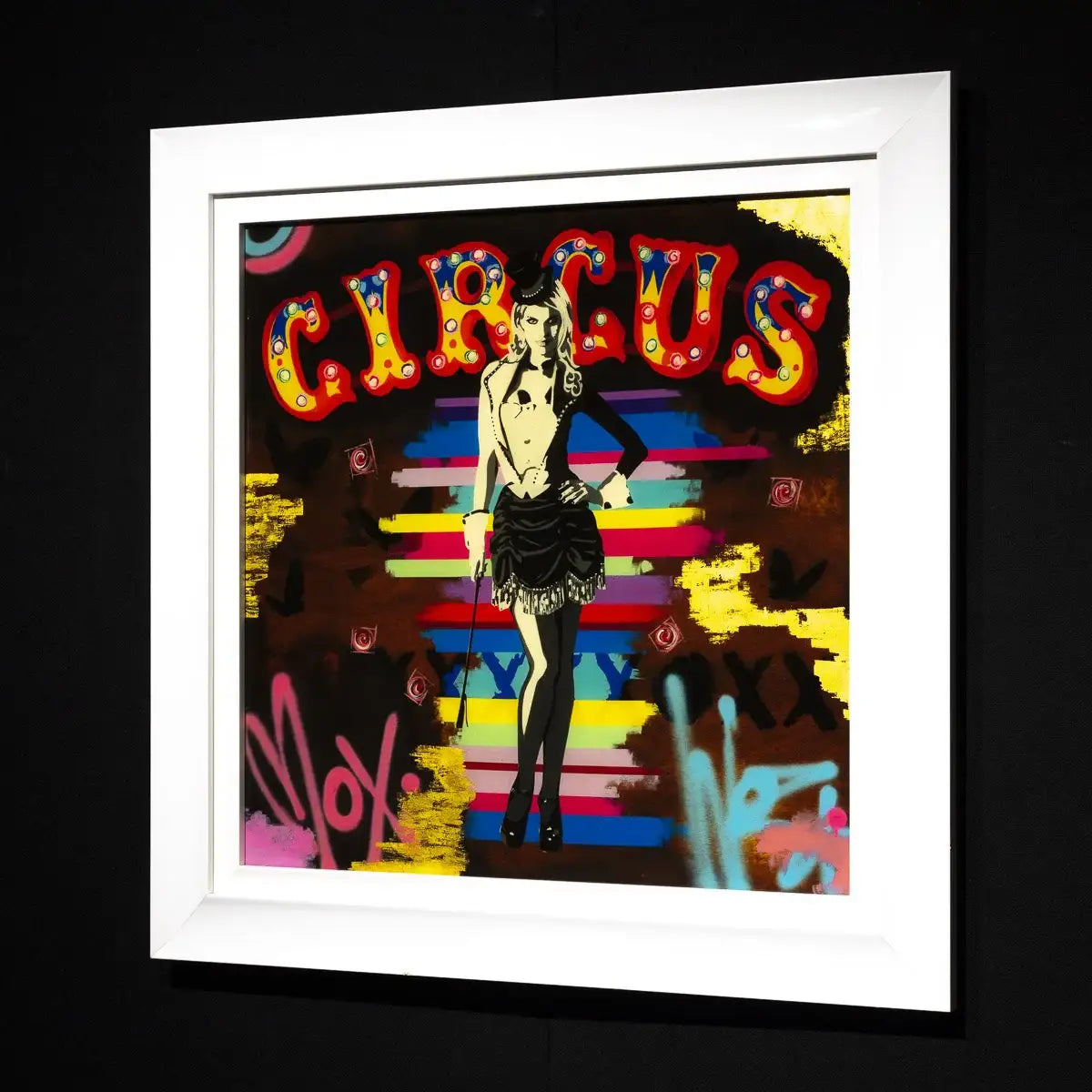 Welcome to the Circus - Edition - SOLD by artist Lhouette - Wyecliffe Galleries