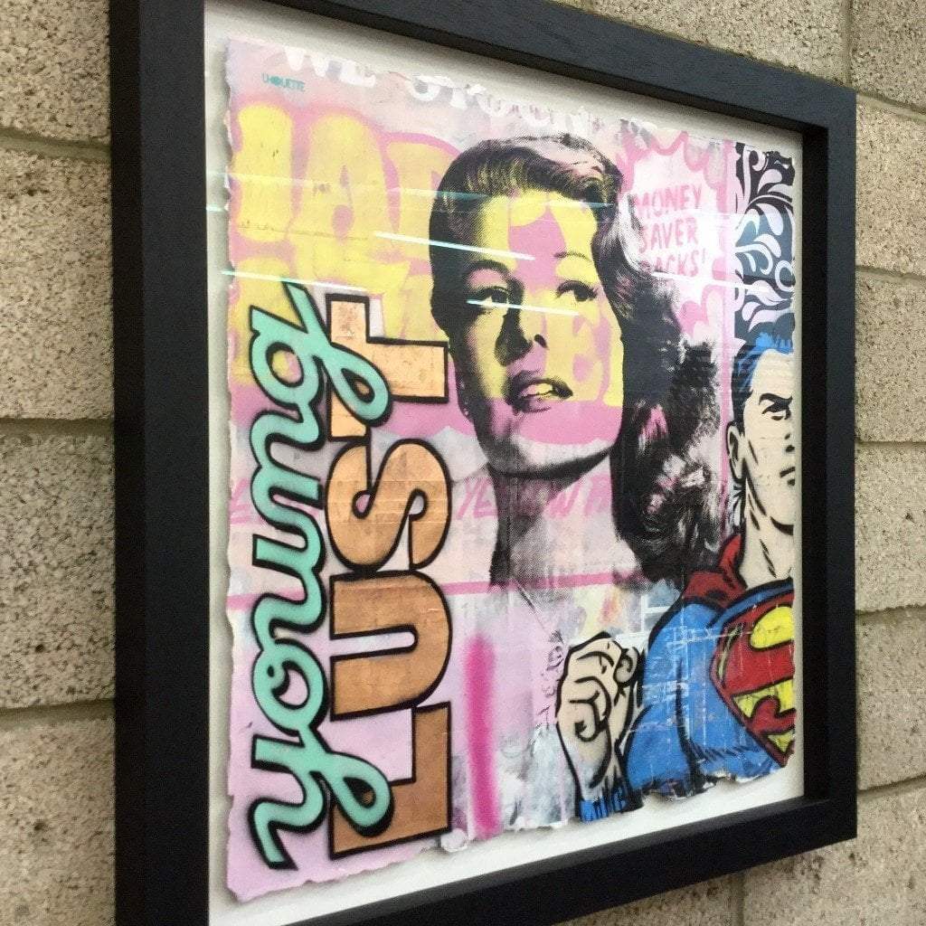 Young Lust - Last Edition - SOLD by artist Lhouette - Wyecliffe Galleries