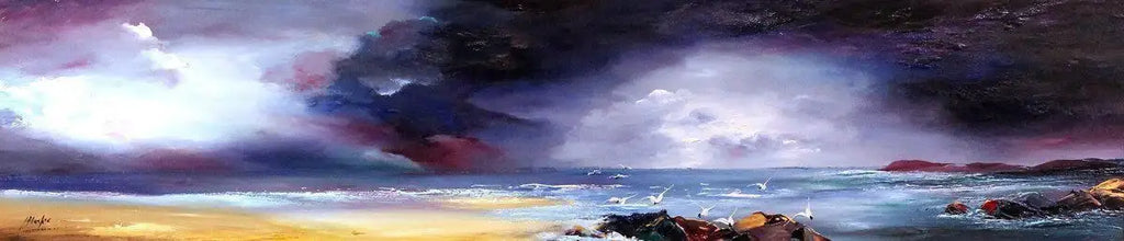 After the Storm - SOLD by artist Lillias Blackie - Wyecliffe Galleries