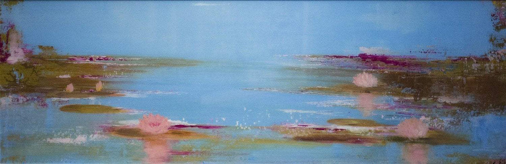 Cool Waters - SOLD by artist Linda Charles - Wyecliffe Galleries