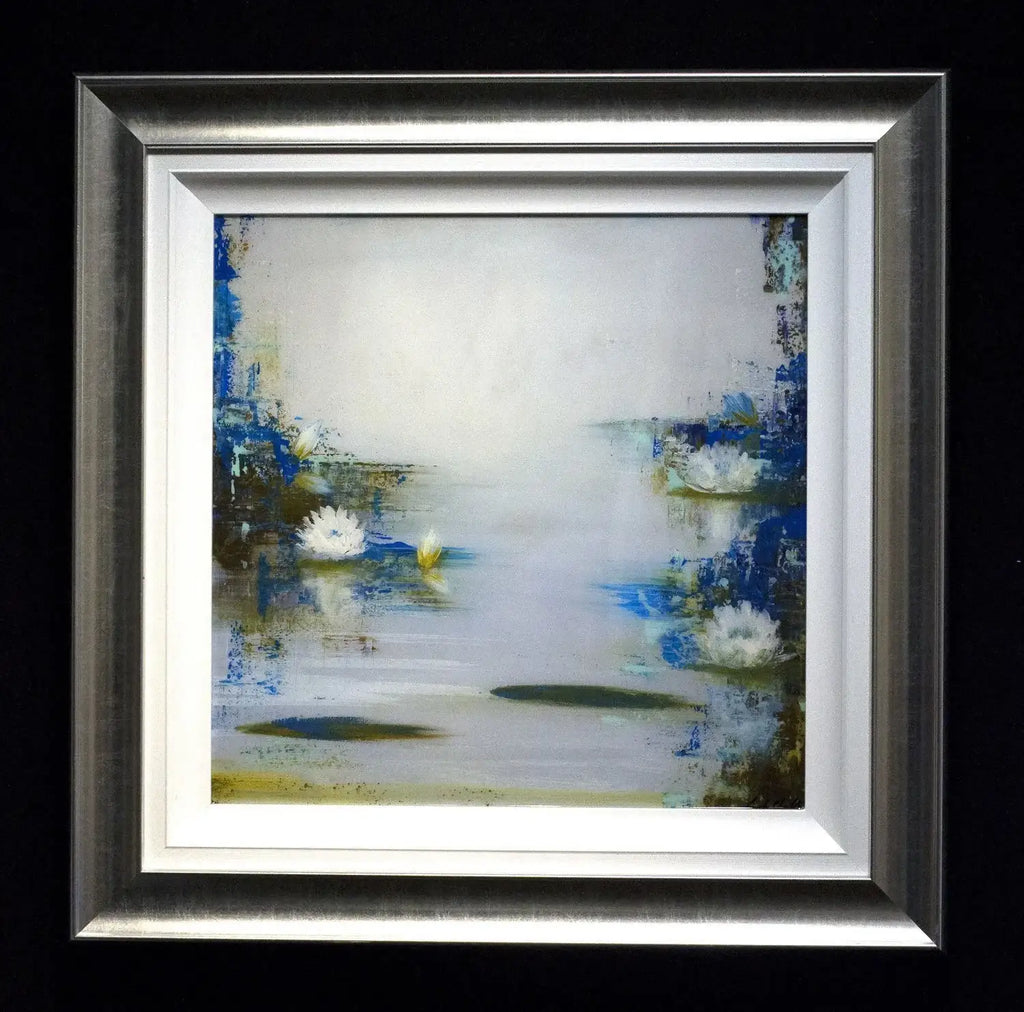 Lilly Blues - SOLD by artist Linda Charles - Wyecliffe Galleries