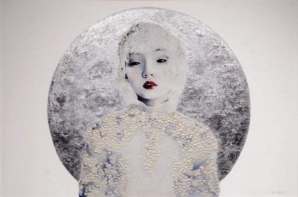 Puritibūtī - Original - SOLD by artist Linda Charles - Wyecliffe Galleries