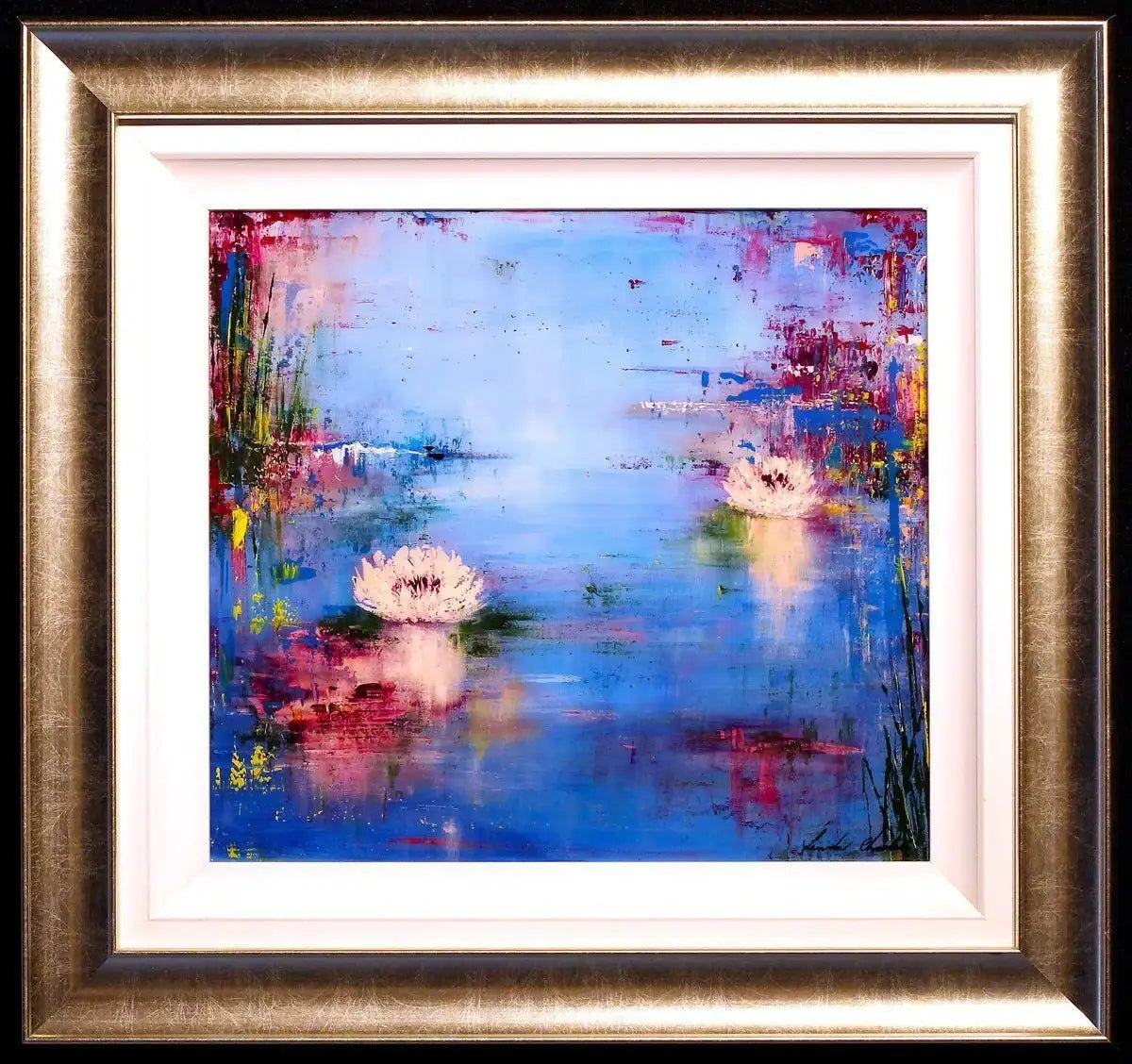 Tranquil Waters - SOLD by artist Linda Charles - Wyecliffe Galleries