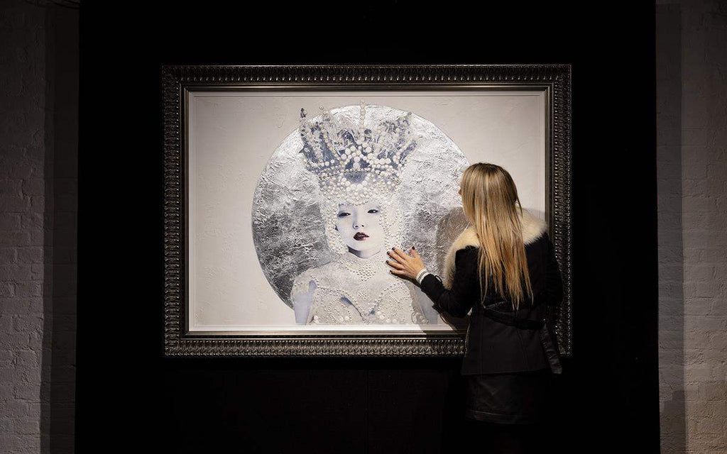 Yūbutsu - Original - SOLD by artist Linda Charles - Wyecliffe Galleries