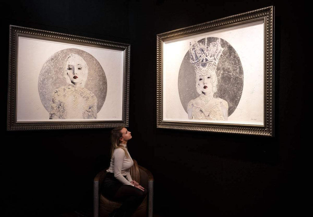 Yūbutsu - Original - SOLD by artist Linda Charles - Wyecliffe Galleries