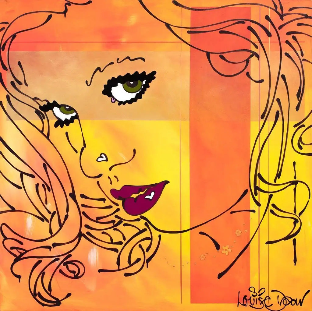 Allure - Original - SOLD by artist Louise Dear - Wyecliffe Galleries