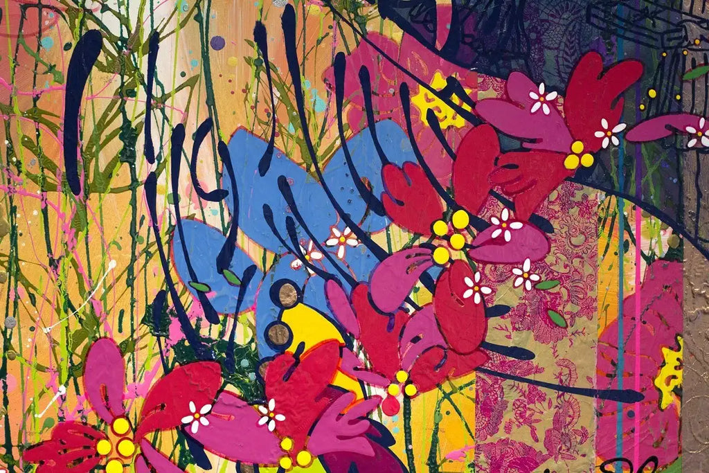 My Summertime (With Molly) - SOLD by artist Louise Dear - Wyecliffe Galleries