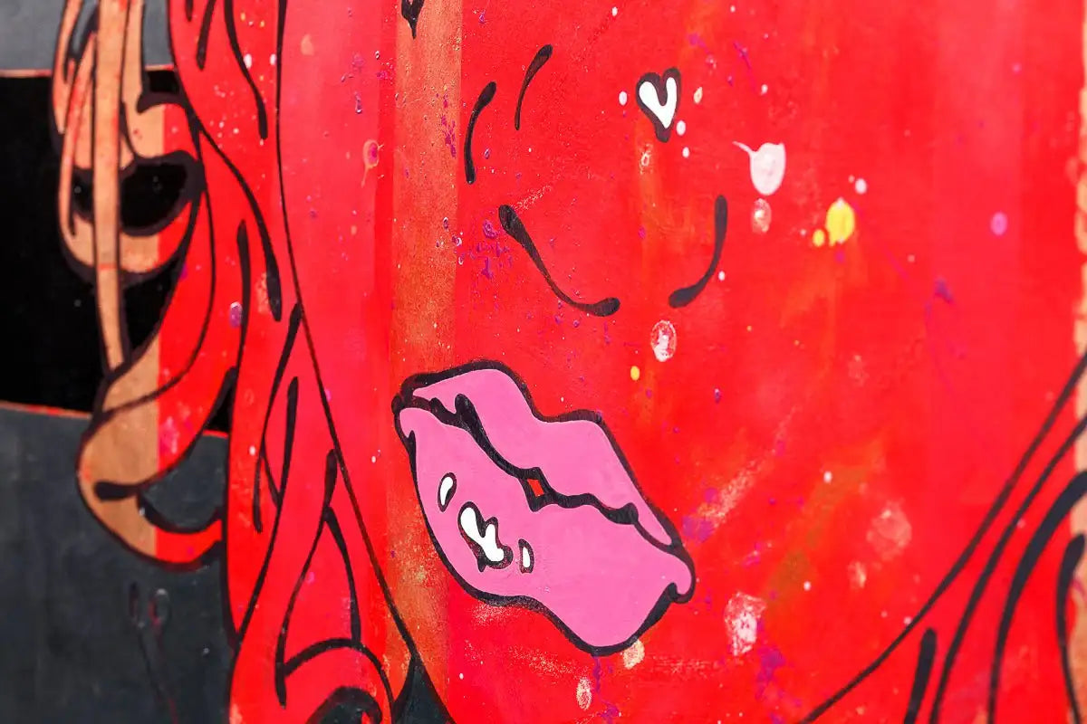 She Likes (Hot) - Original by artist Louise Dear - Wyecliffe Galleries