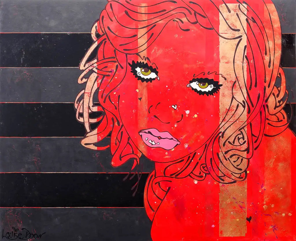 She Likes (Hot) - Original by artist Louise Dear - Wyecliffe Galleries