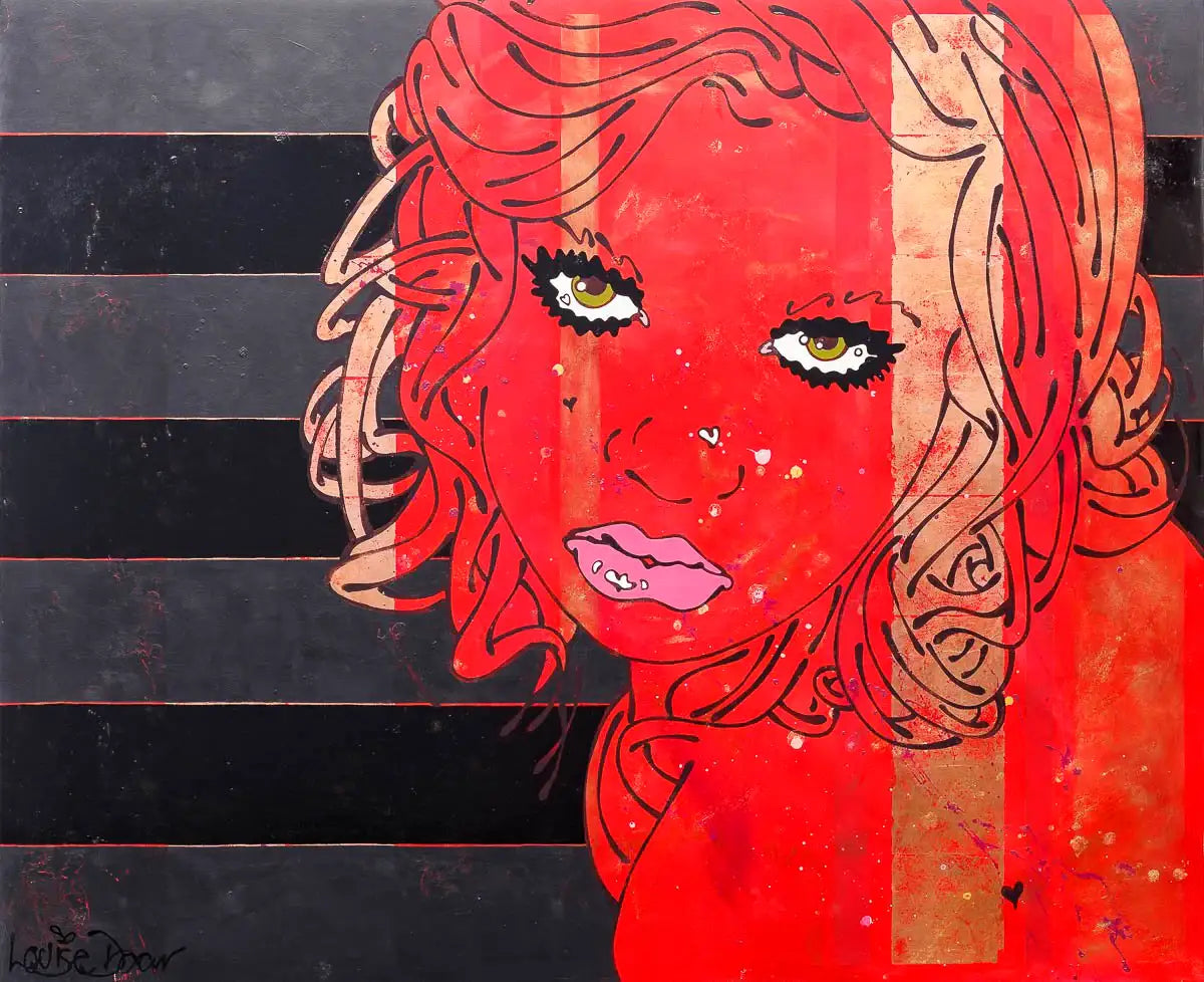 She Likes (Hot) - Original by artist Louise Dear - Wyecliffe Galleries