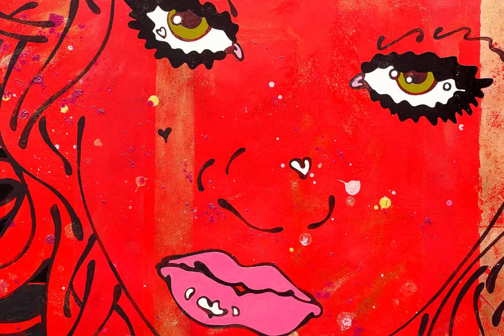 She Likes (Hot) - Original by artist Louise Dear - Wyecliffe Galleries