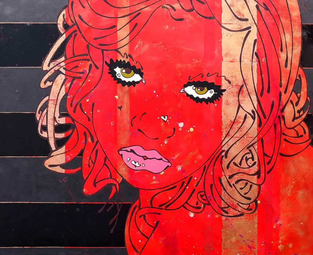 She Likes (Hot) - Original by artist Louise Dear - Wyecliffe Galleries