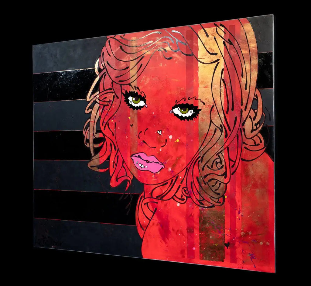 She Likes (Hot) - Original by artist Louise Dear - Wyecliffe Galleries