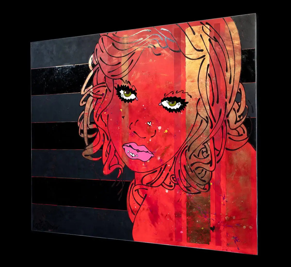 She Likes (Hot) - Original by artist Louise Dear - Wyecliffe Galleries