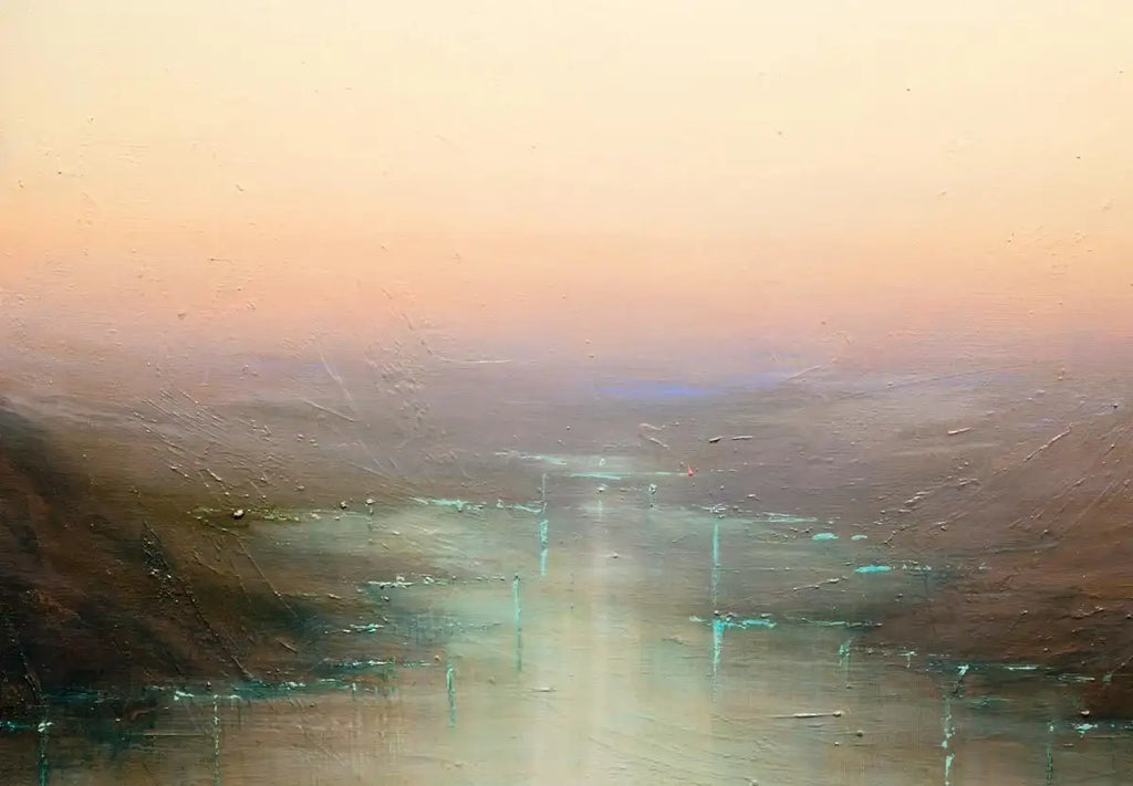 Fading Light - SOLD by artist Louise Fairchild - Wyecliffe Galleries