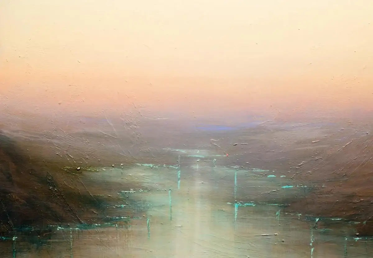 Fading Light - SOLD by artist Louise Fairchild - Wyecliffe Galleries