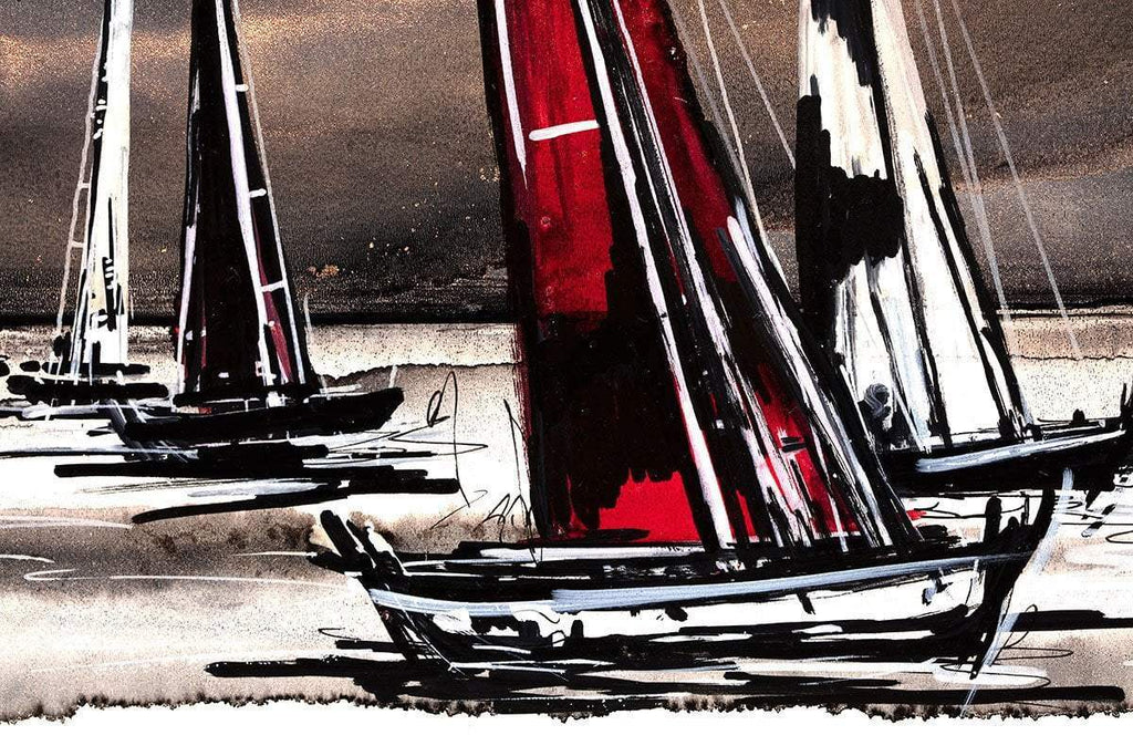 Changing Skies - Original by artist Louise Schofield - Wyecliffe Galleries