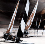 Overcast Sky - Original - SOLD by artist Louise Schofield - Wyecliffe Galleries