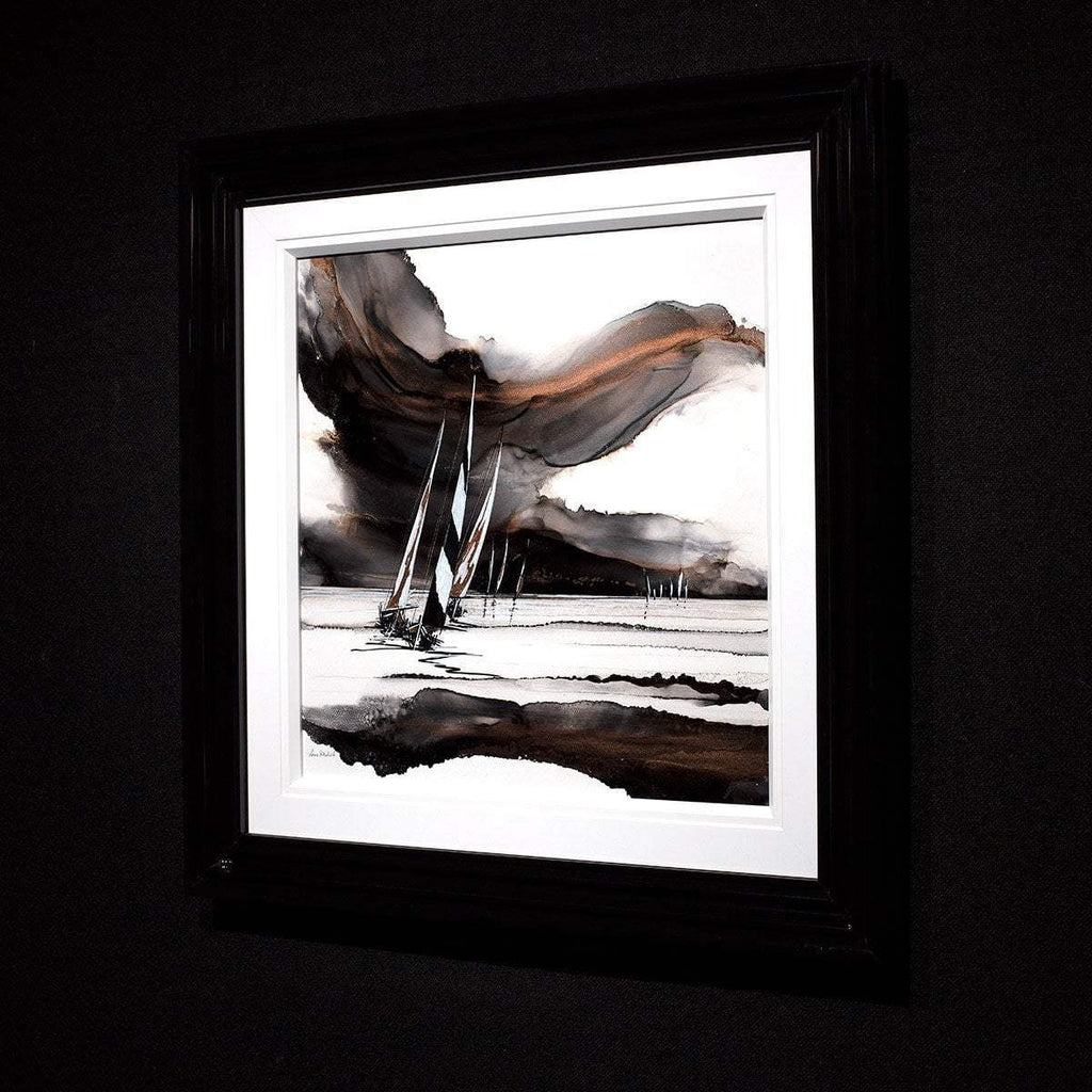 Overcast Sky - Original - SOLD by artist Louise Schofield - Wyecliffe Galleries