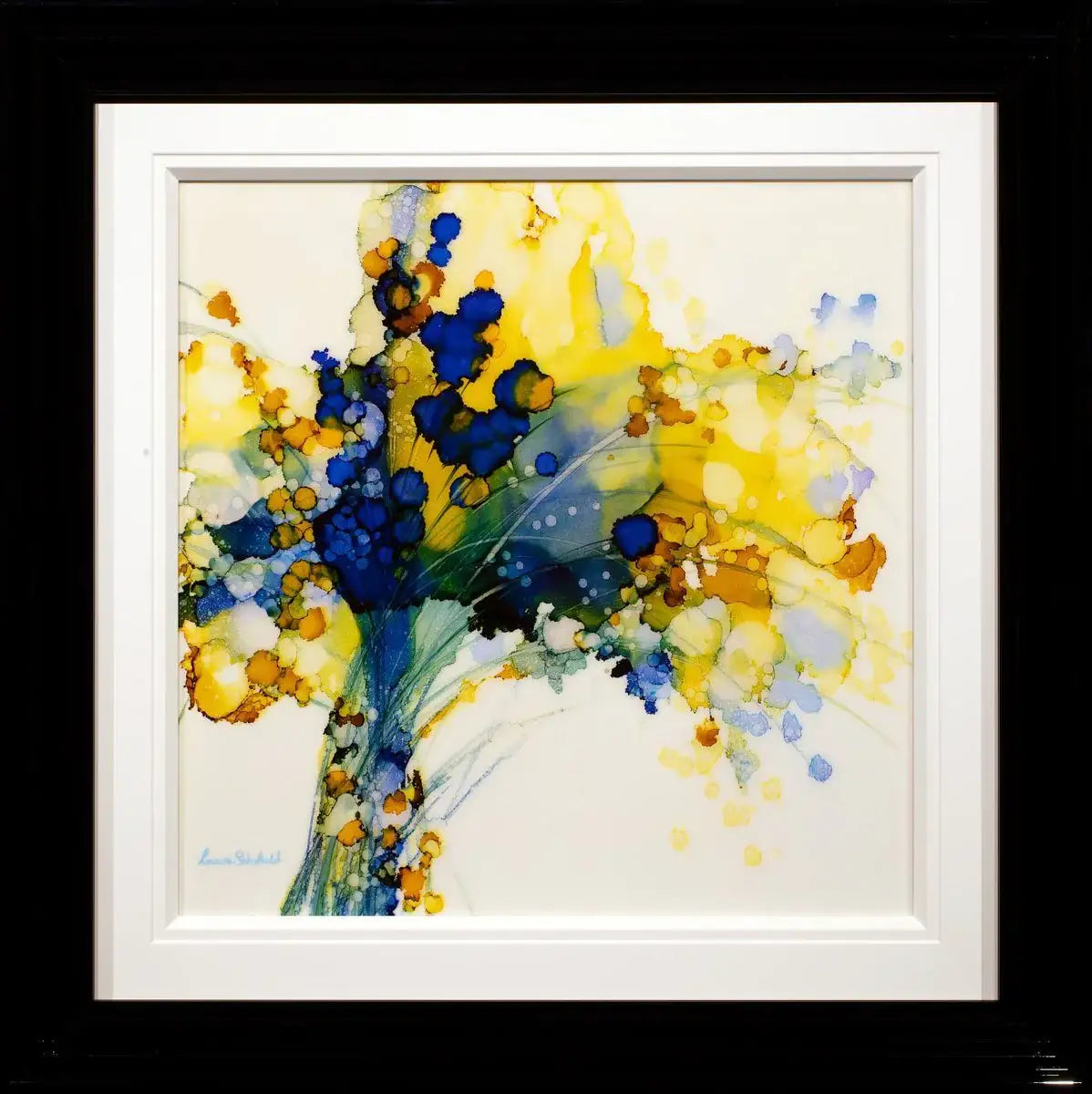 Paradisiacal - Original - SOLD by artist Louise Schofield - Wyecliffe Galleries