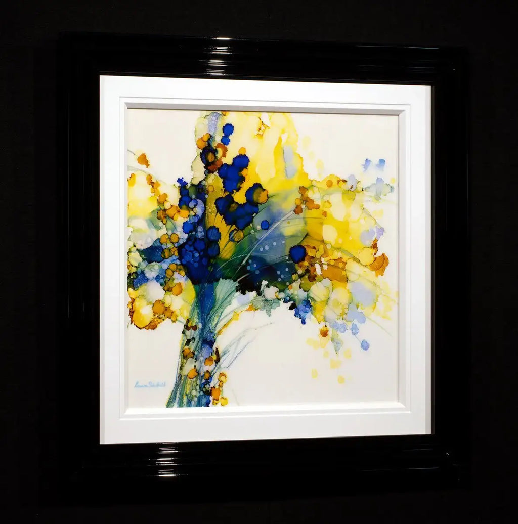 Paradisiacal - Original - SOLD by artist Louise Schofield - Wyecliffe Galleries