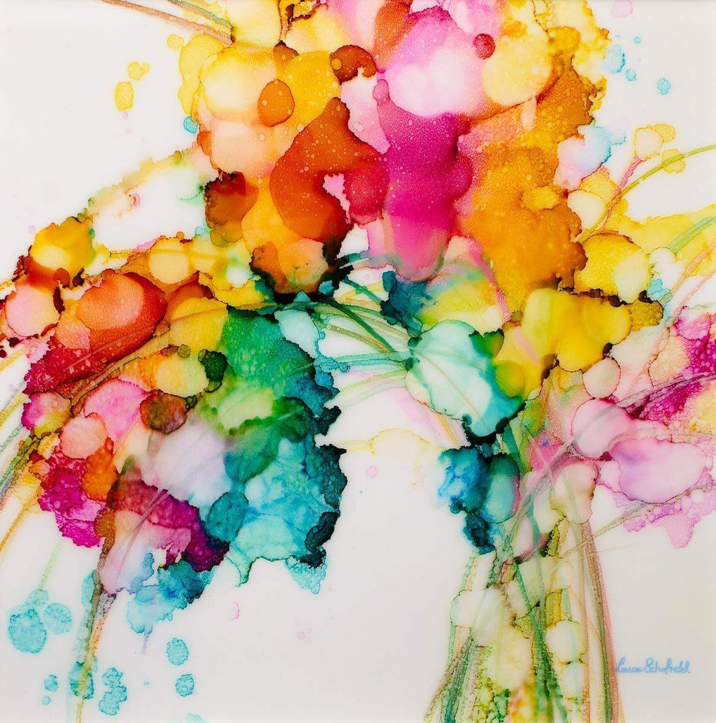 Serene - Original - SOLD by artist Louise Schofield - Wyecliffe Galleries