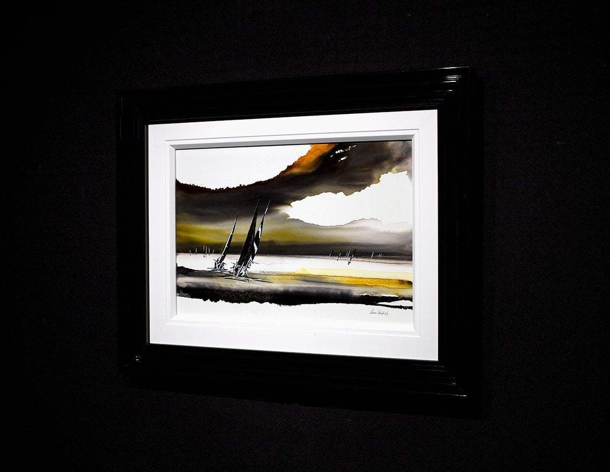 Stormy Skies - Original by artist Louise Schofield - Wyecliffe Galleries