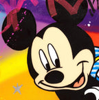 Mickey & Donald - Original - SOLD by artist Lukey - Wyecliffe Galleries