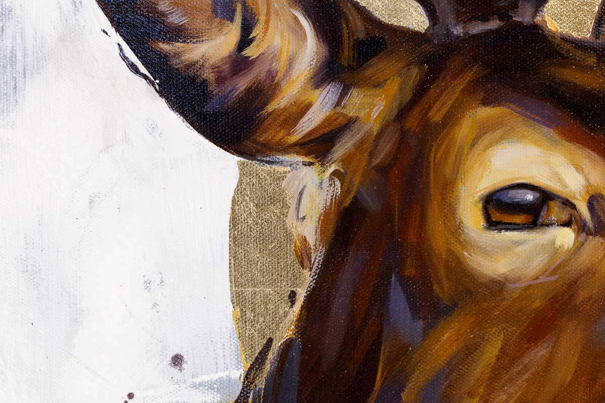 Companions - Original - SOLD by artist Lyndsey Selley - Wyecliffe Galleries