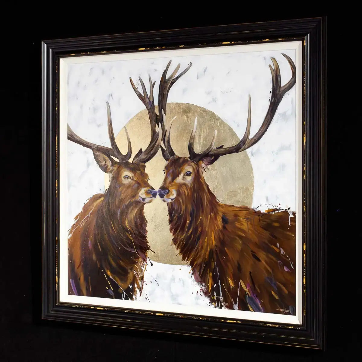 Companions - Original - SOLD by artist Lyndsey Selley - Wyecliffe Galleries