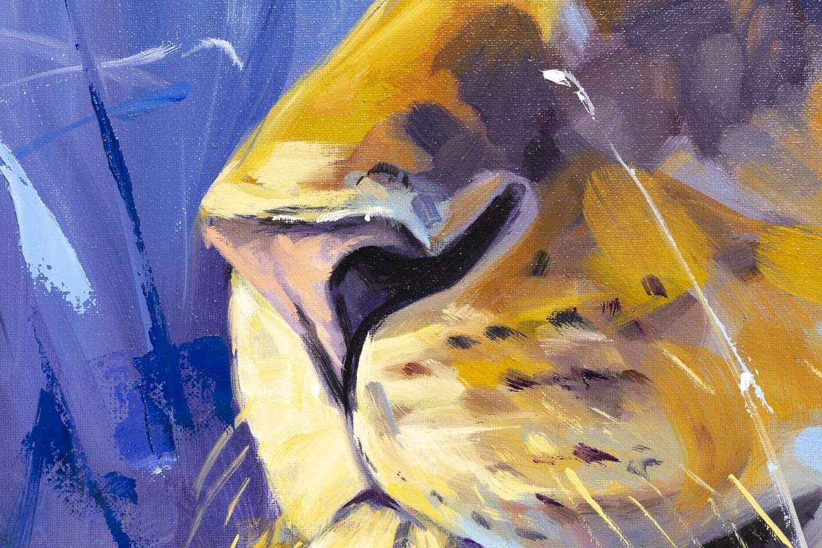 Guardian - Original by artist Lyndsey Selley - Wyecliffe Galleries