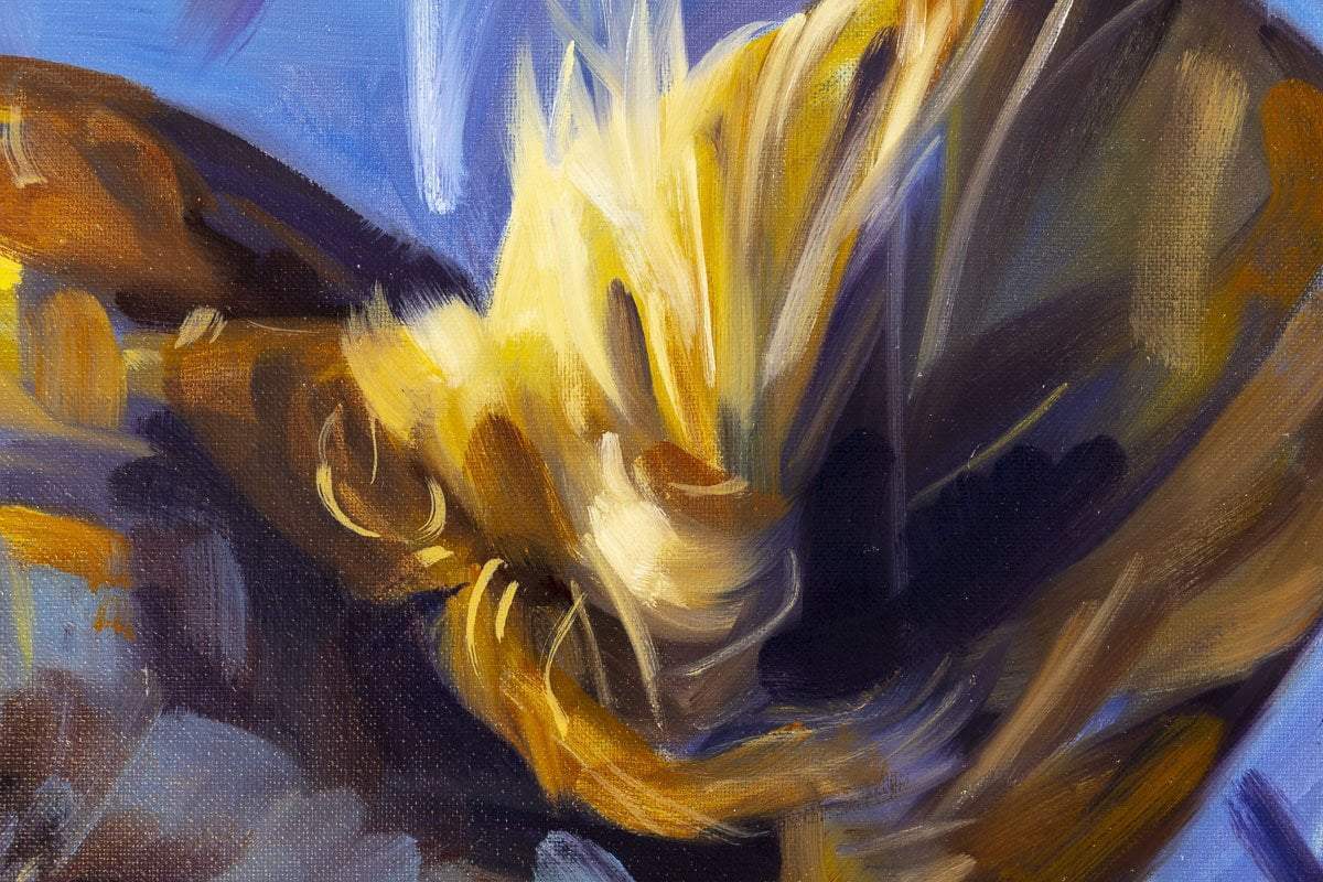 Her Majesty - Original - SOLD by artist Lyndsey Selley - Wyecliffe Galleries