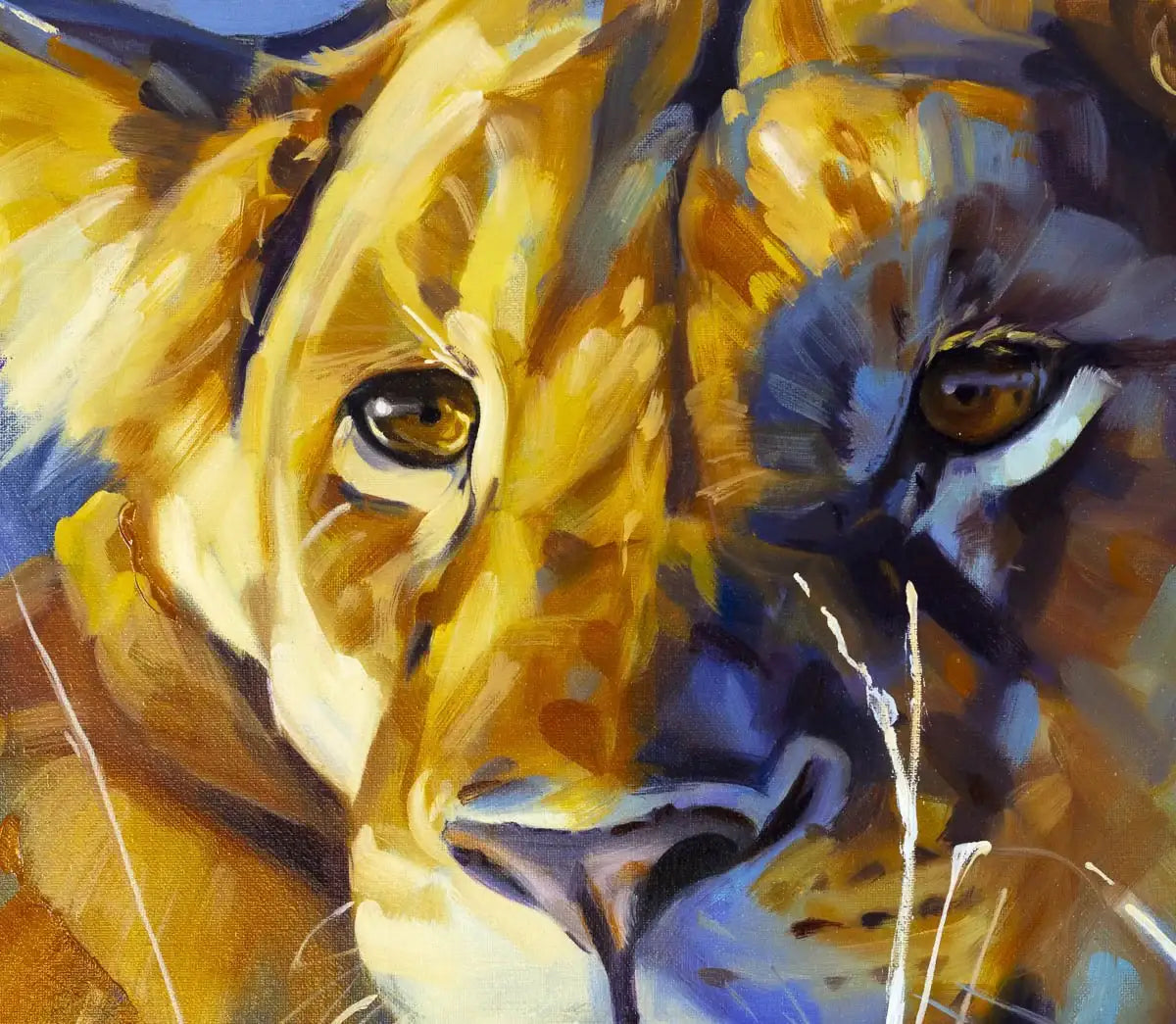 Her Majesty - Original - SOLD by artist Lyndsey Selley - Wyecliffe Galleries