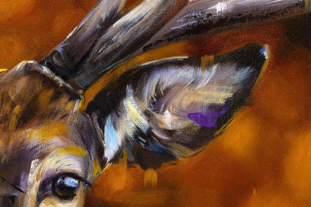 In the Wild - Original - SOLD by artist Lyndsey Selley - Wyecliffe Galleries