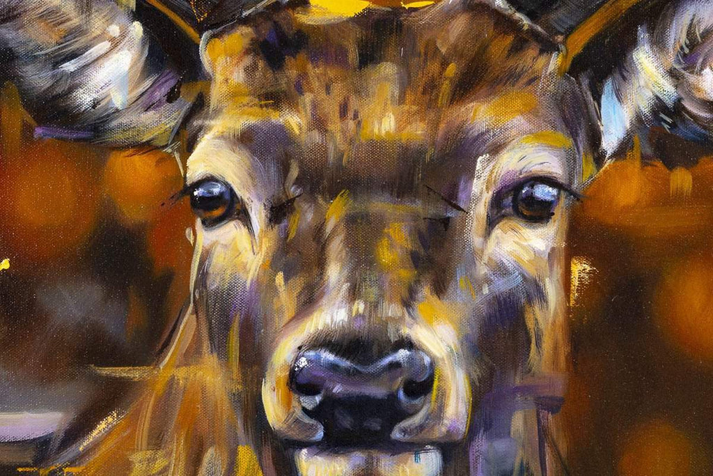 In the Wild - Original - SOLD by artist Lyndsey Selley - Wyecliffe Galleries