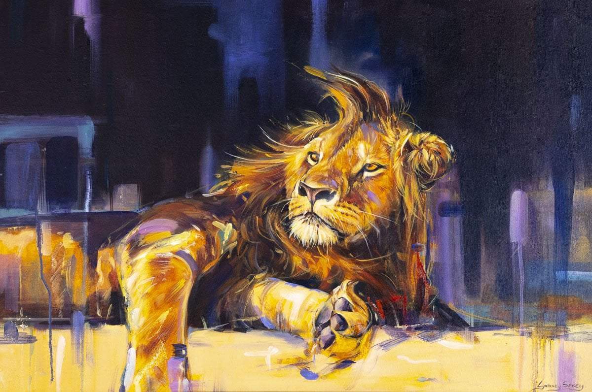 Majestic - Original - SOLD by artist Lyndsey Selley - Wyecliffe Galleries