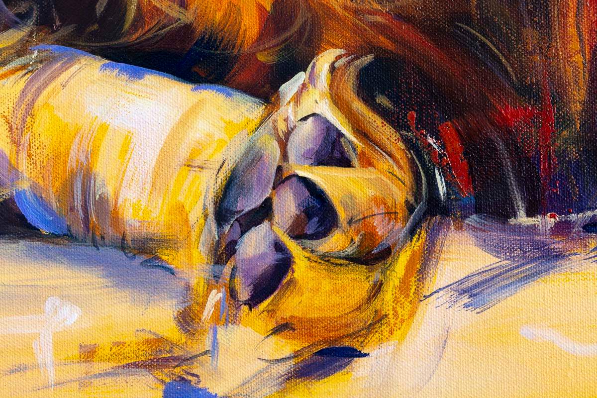 Majestic - Original - SOLD by artist Lyndsey Selley - Wyecliffe Galleries
